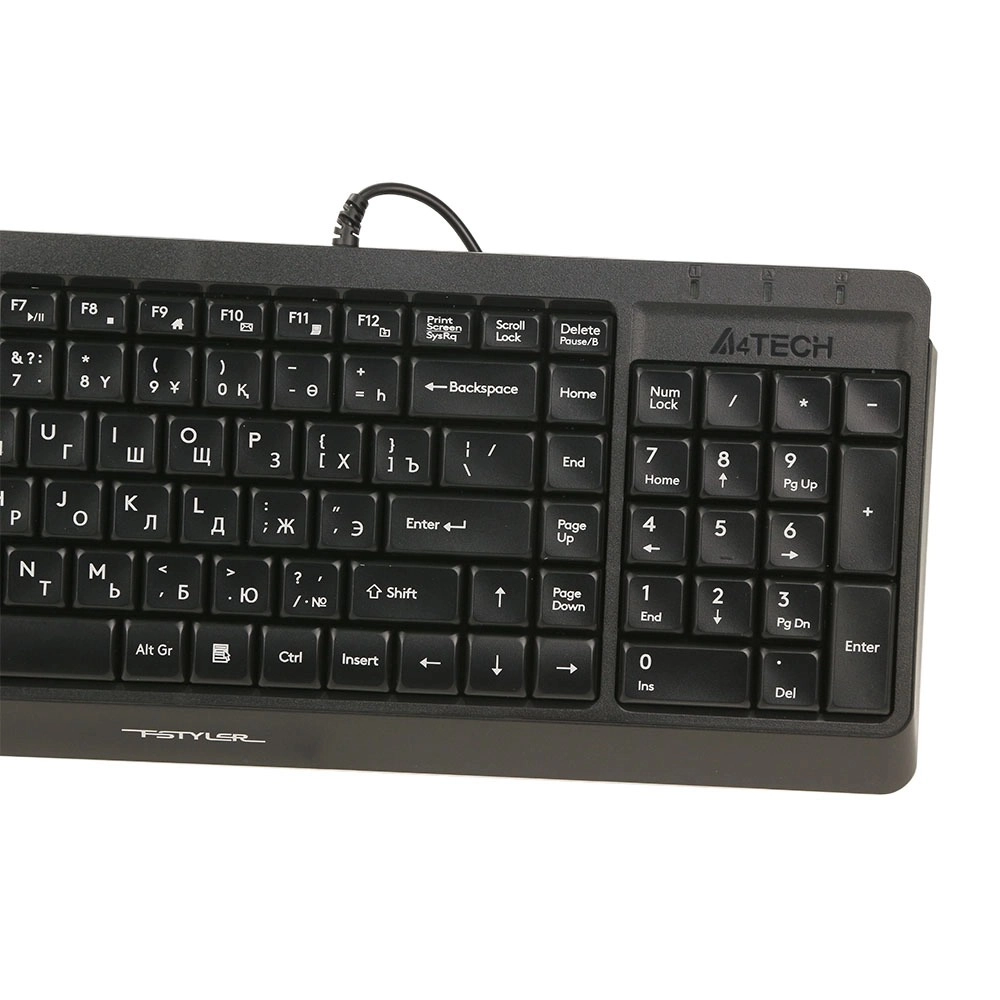 Клавиатура A4Tech Fstyler FK15-2M, Black, USB – купить недорого с доставкой по Алматы и Казахстану фото 4
