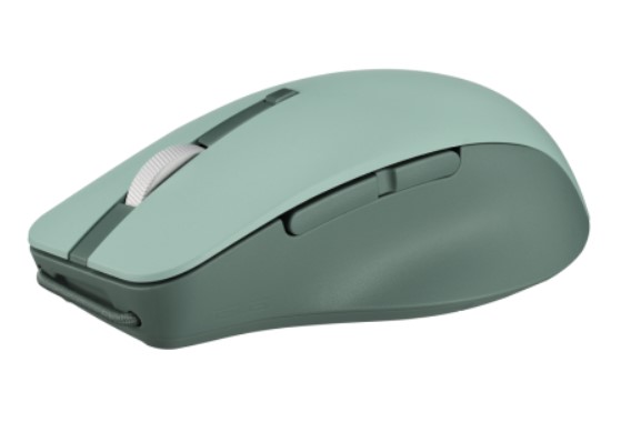 Мышь беспроводная Asus SmartO MD200 Silent Plus, зелёная – купить недорого с доставкой по Алматы и Казахстану