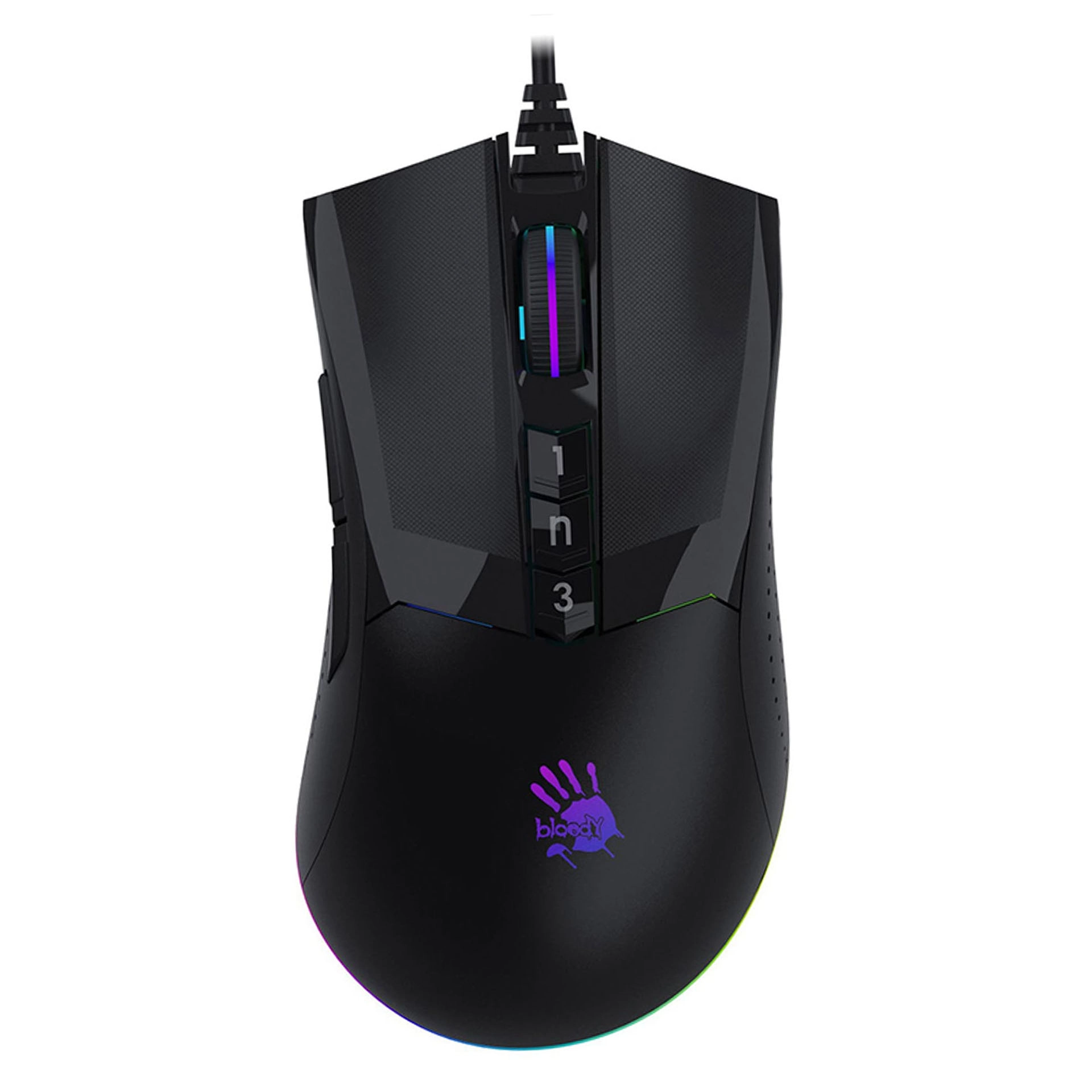 Мышь игровая проводная A4Tech Bloody W90 Pro Activated, 10 кнопок, 16000 dpi, чёрная – купить недорого с доставкой по Алматы и Казахстану