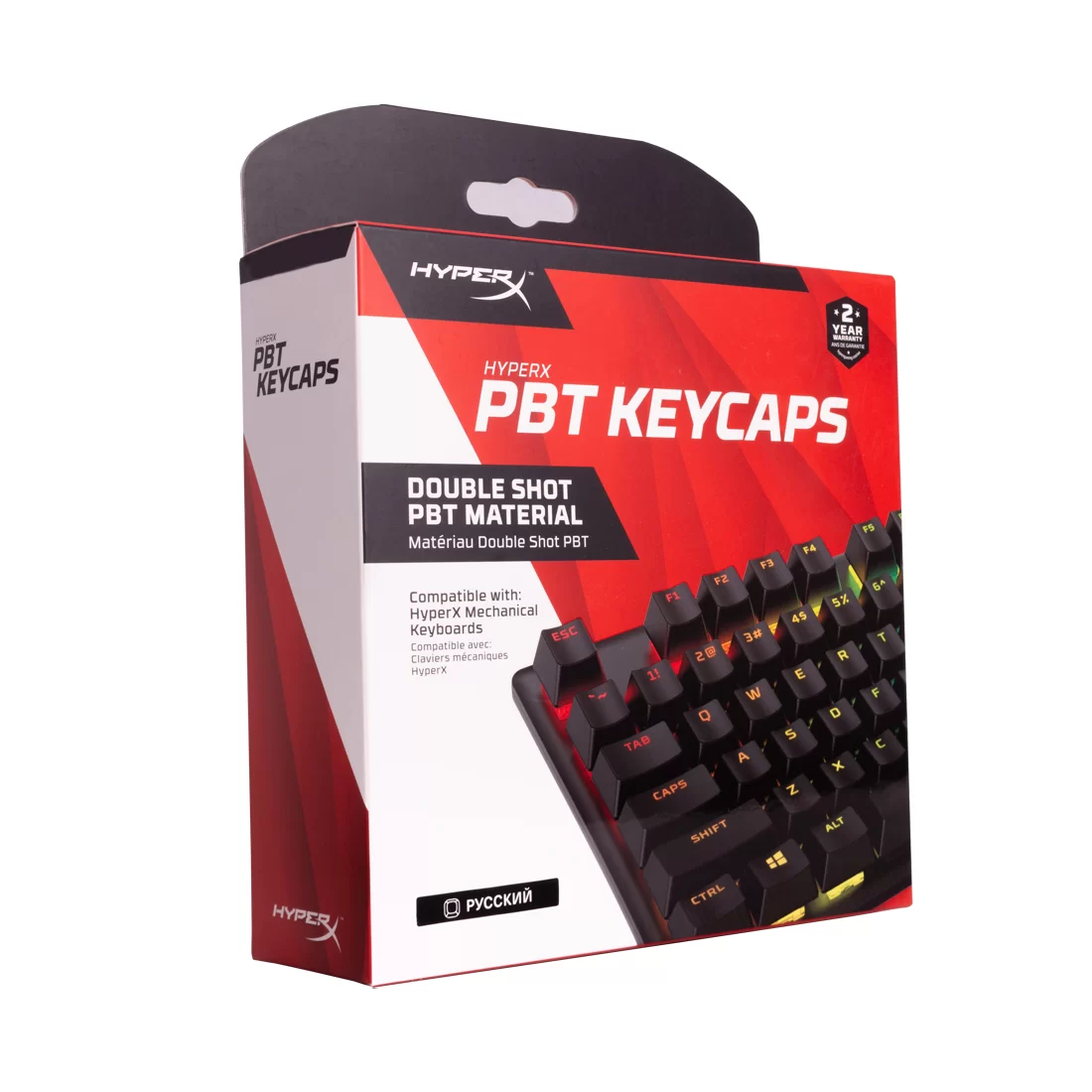 Набор кнопок на клавиатуру HyperX PBT Keycaps Full Key Set (Black) 519P1AA#ACB – купить недорого с доставкой по Алматы и Казахстану