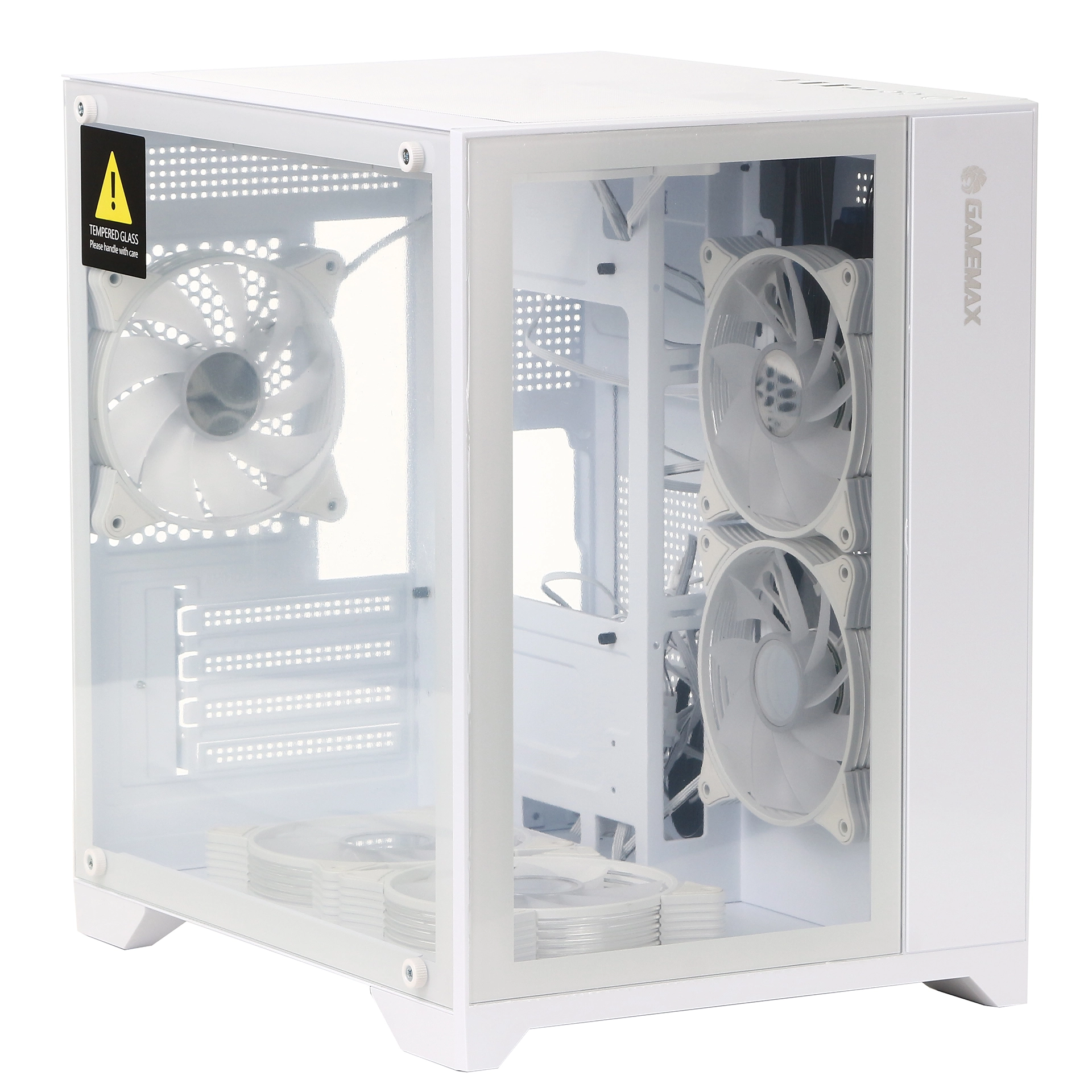 Корпус GameMax Infinity Mini WH, White