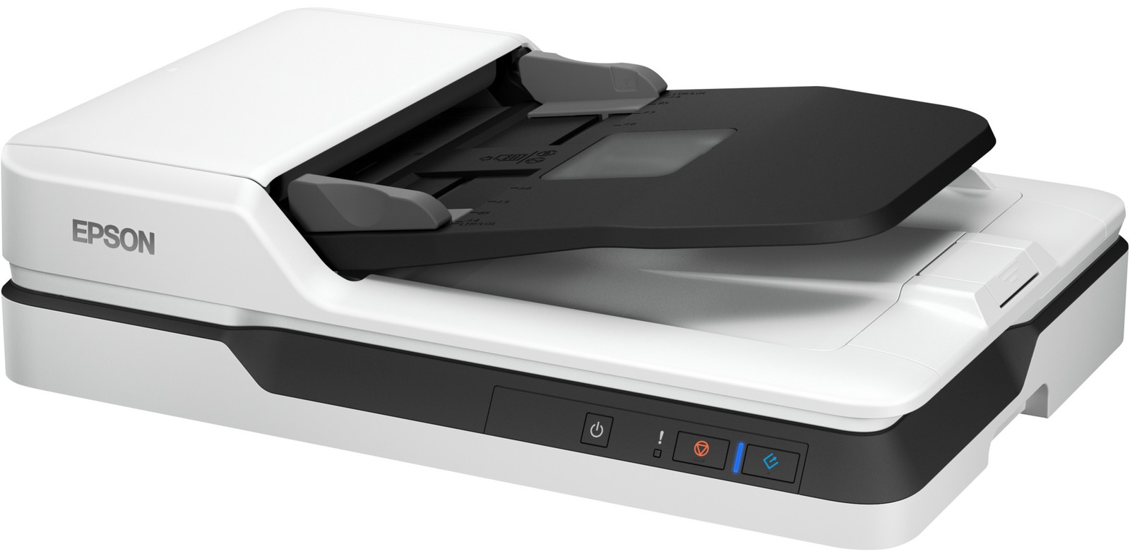 Сканер Epson WorkForce DS-1630, планшетный с АПД, A4, 25 стр/мин (B11B239401) сканер