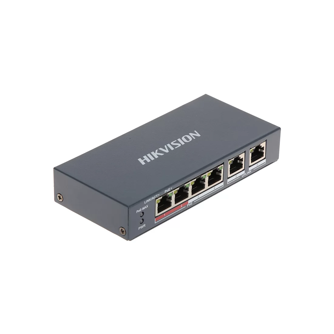 Коммутатор Hikvision DS-3E0106P-E/M – купить недорого с доставкой по Алматы и Казахстану фото 2