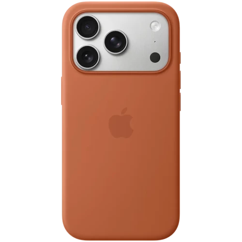 Чехол Apple iPhone 17 Pro Silicone Case with MagSafe - Terra Cotta (A3559) — купить в Казахстане | neom.kz