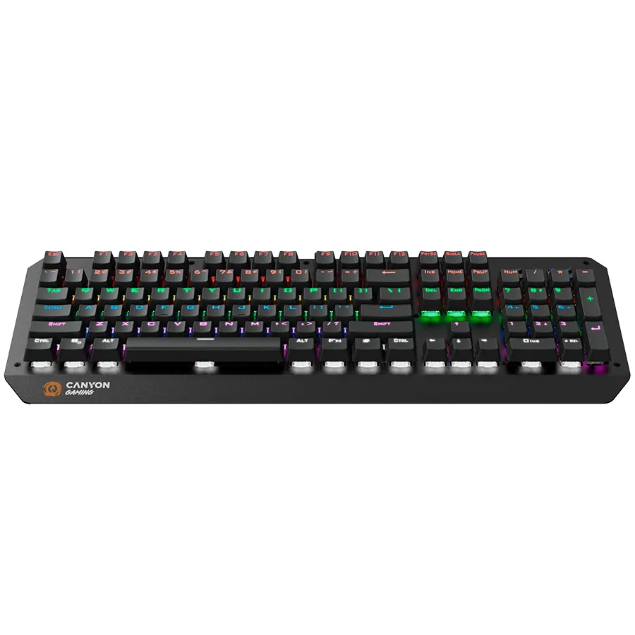 CANYON keyboard Hazard GK-6 RGB US/RU Wired Black – купить недорого с доставкой по Алматы и Казахстану фото 3