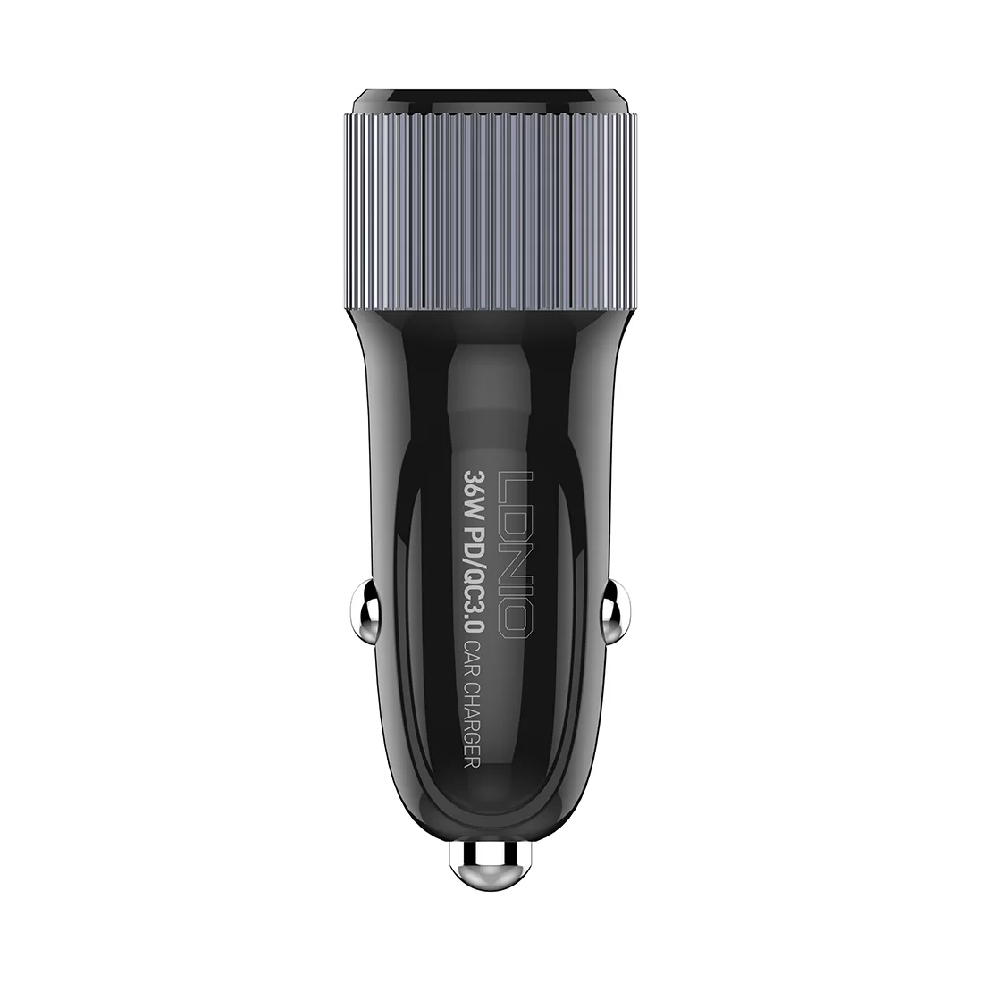Автомобильное зарядное устройство LDNIO C510Q 2*USB（A,C) Lightning Чёрный – купить недорого с доставкой по Алматы и Казахстану