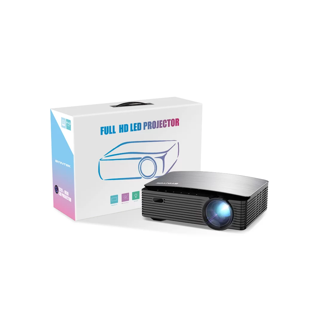 Проектор BYINTEK K25 Smart – купить недорого с доставкой по Алматы и Казахстану