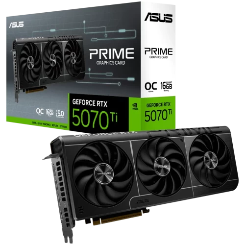 Видеокарта ASUS RTX 5070 Ti Prime OC Edition, 16 GB, GDDR7 — фото, цена и купить в Казахстане | neom.kz
