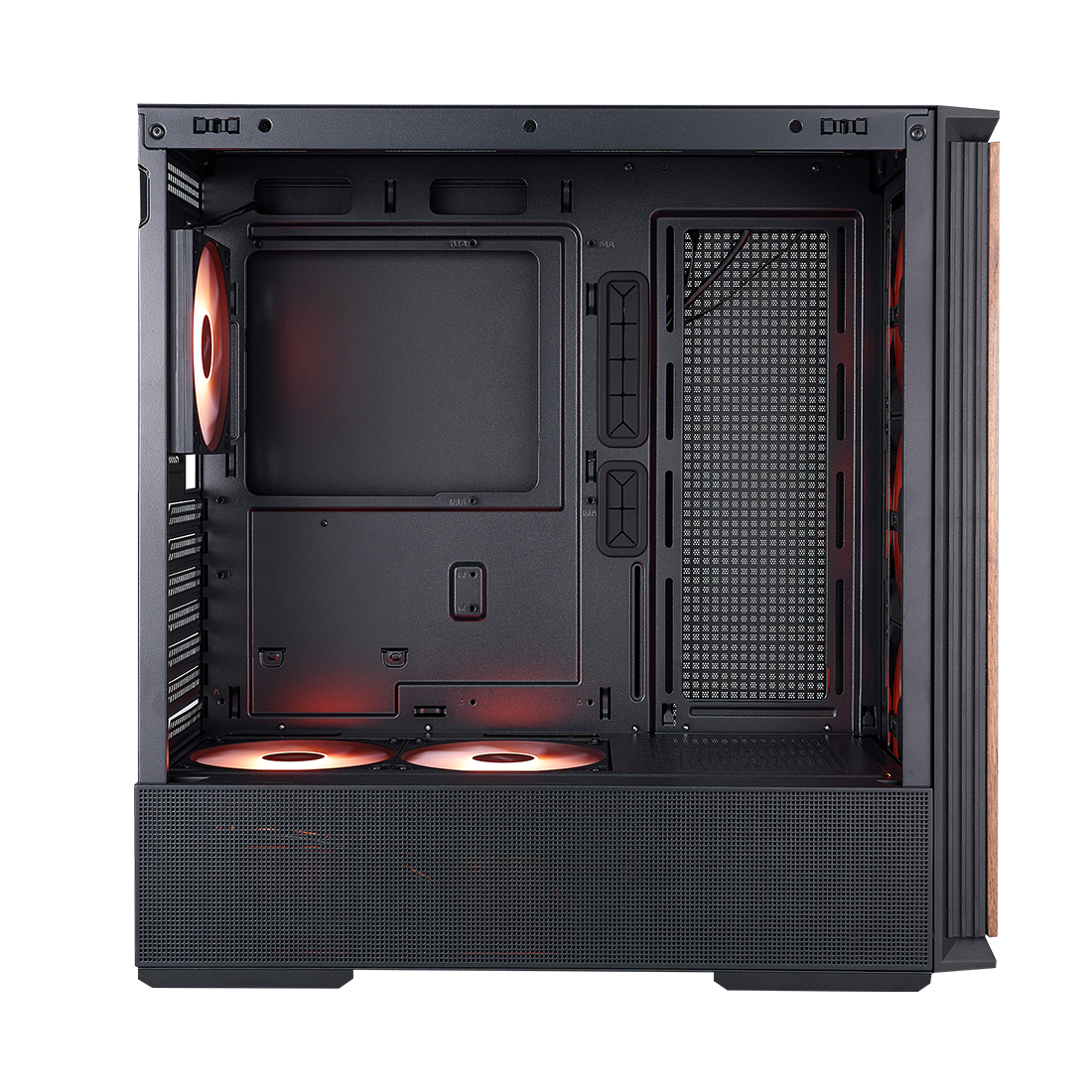 Компьютерный корпус 1STPLAYER WD7 Black без Б/П