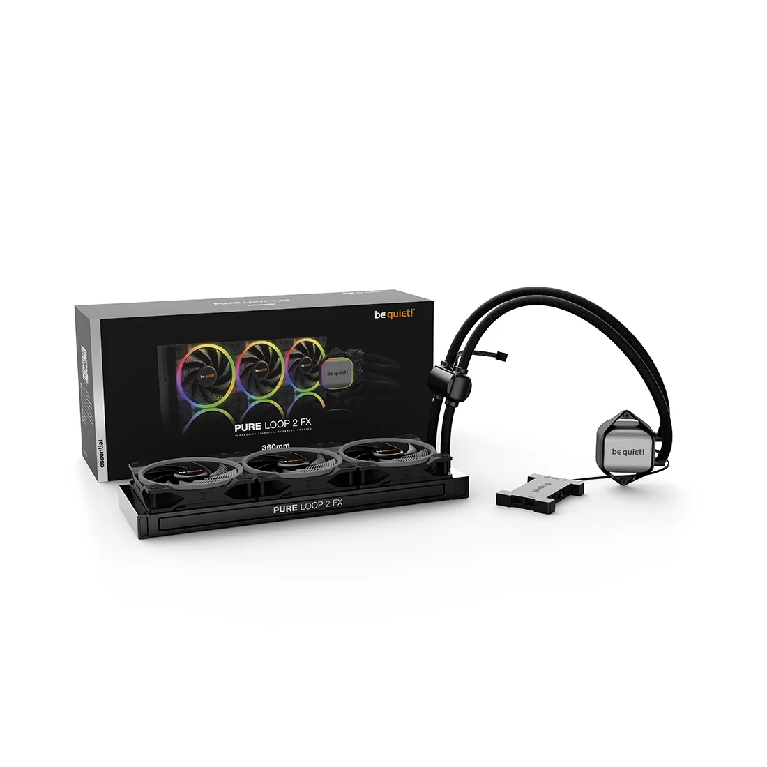 Кулер с водяным охлаждением Bequiet! Pure Loop 2 FX 360mm – купить недорого с доставкой по Алматы и Казахстану фото 3