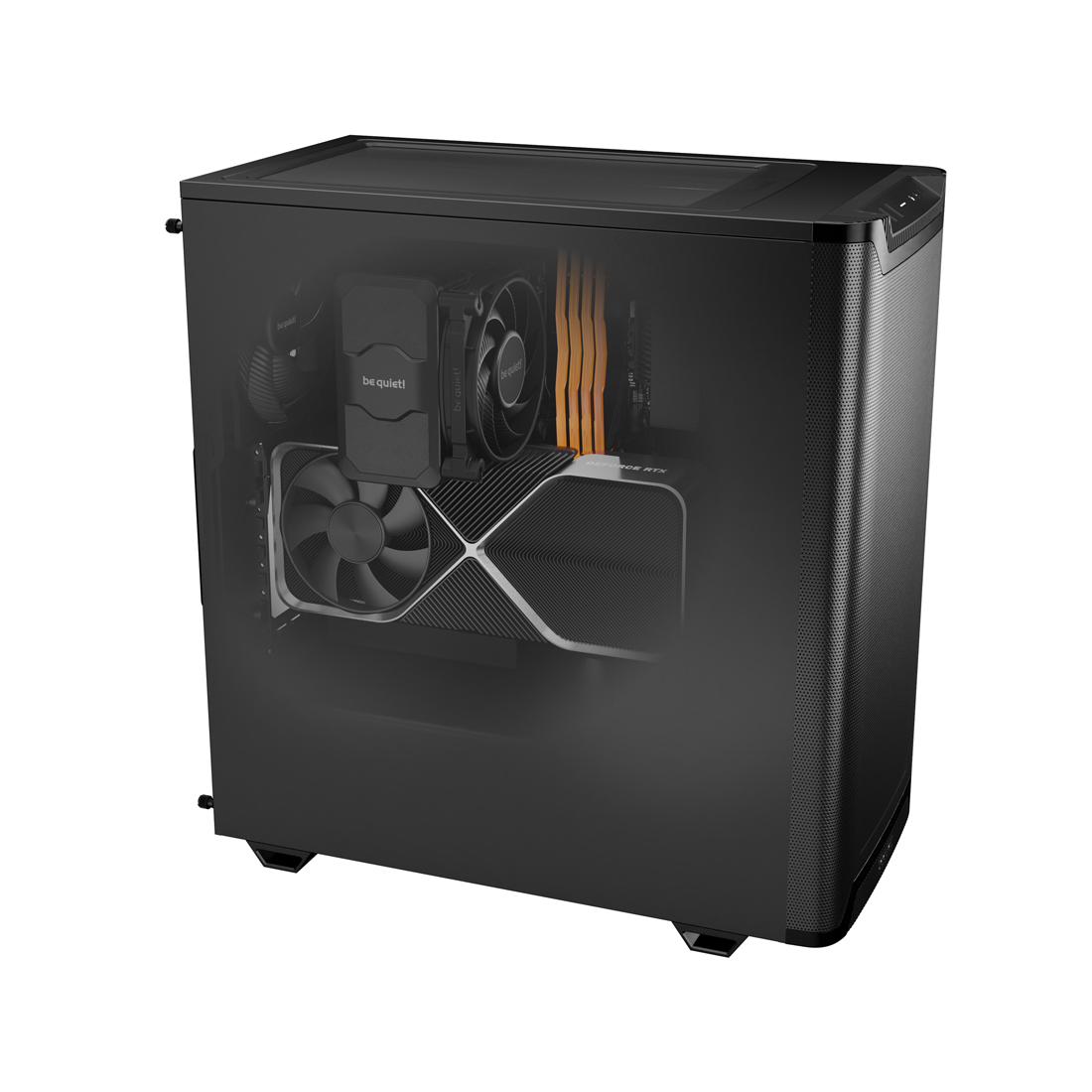 Компьютерный корпус Bequiet! Pure Base 501 Airflow Black Без Б/П
