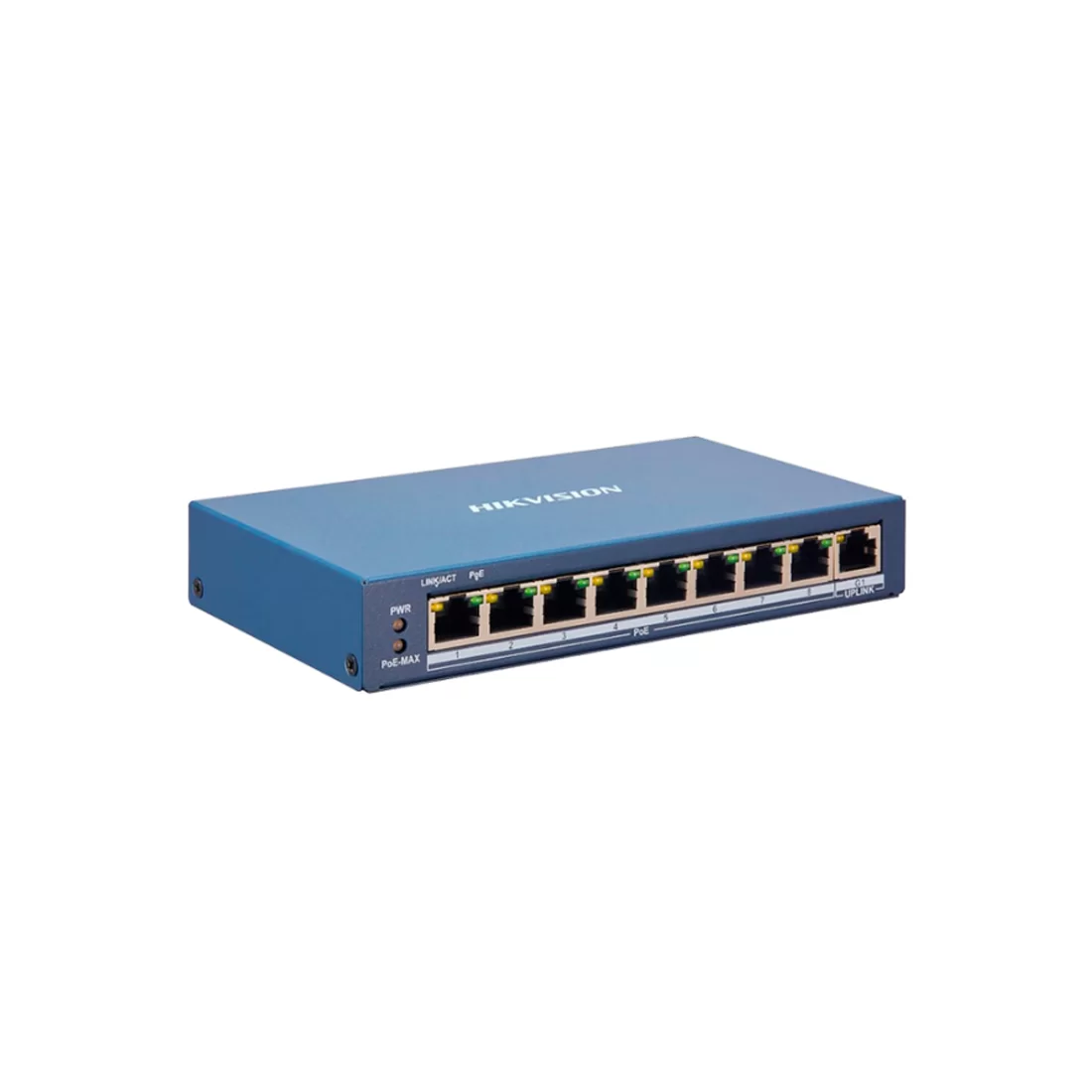 Коммутатор Hikvision DS-3E1309P-EI (B), 8 портов 1 Гбит/с, PoE, управляемый L2 – купить недорого с доставкой по Алматы и Казахстану