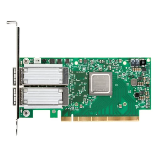Сетевой адаптер Mellanox ConnectX-5 VPI EDR IB, 100 Гбит/с, 2 порта, QSFP28 (MCX556A-ECAT) — купить в Казахстане | neom.kz