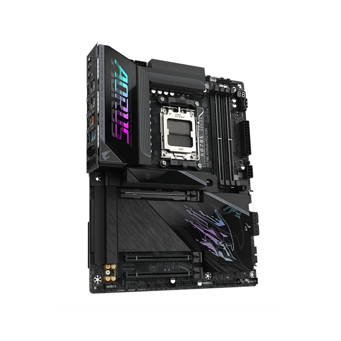 Материнская плата Gigabyte X870E A PRO X AM5 X870E DDR5 ATX фото 3