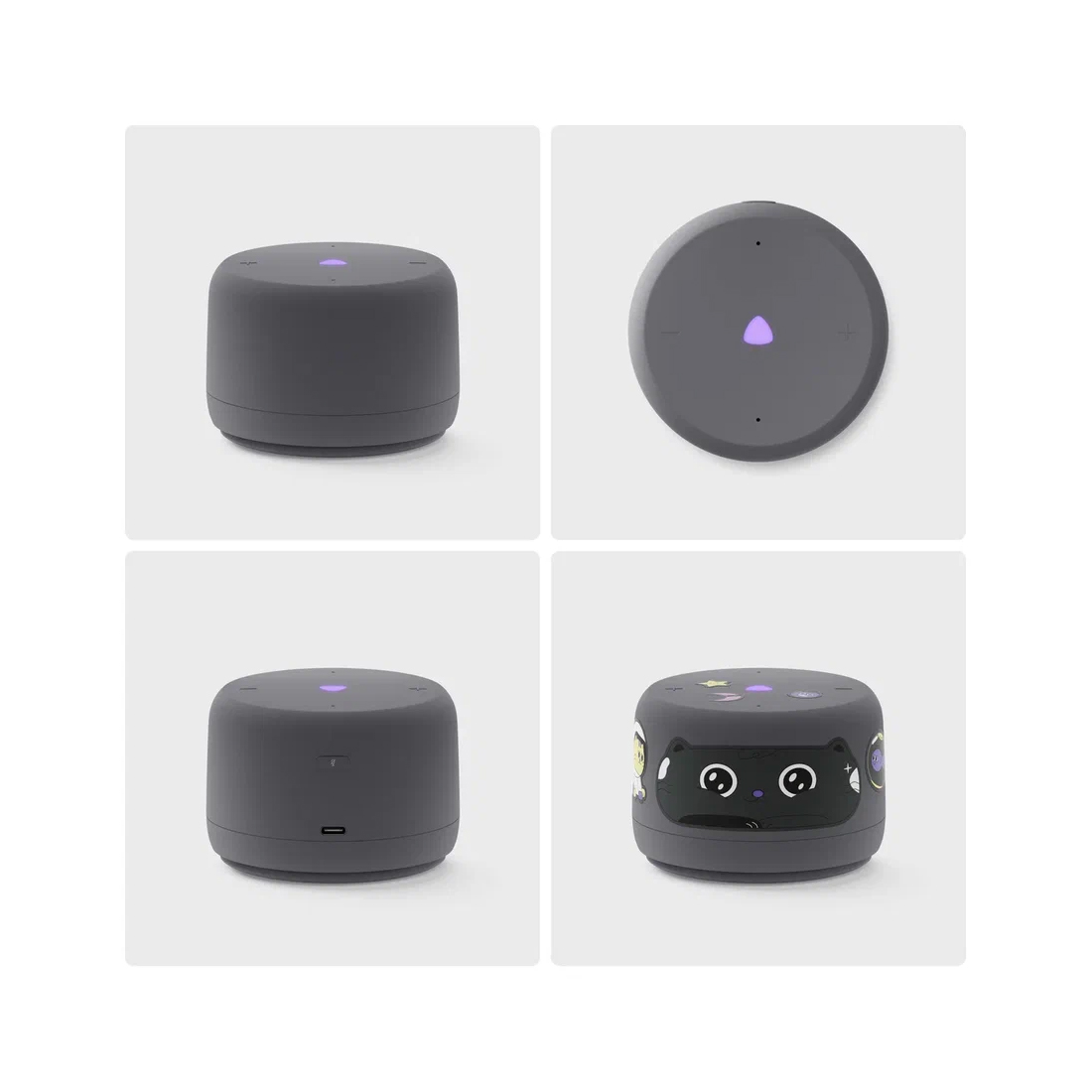 Яндекс Станция Лайт 2 с Алисой без часов, 6Вт, Графит – купить недорого с доставкой по Алматы и Казахстану фото 2