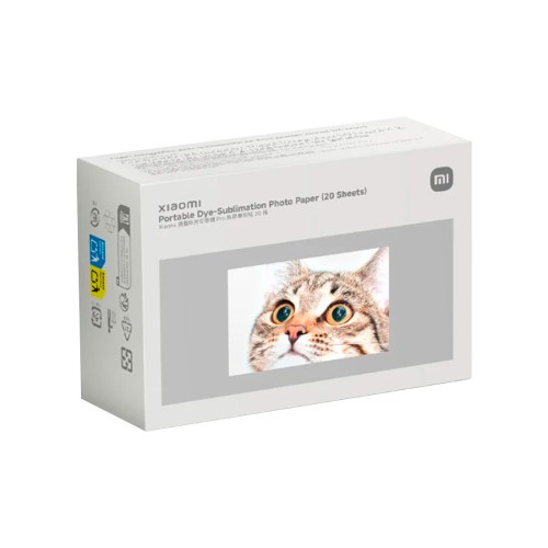 Фотобумага Xiaomi Portable Dye-Sublimation Photo Paper 20 Sheets — купить в Казахстане | neom.kz