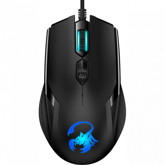 Мышь игровая проводная Genius Ammox X1-600, 4 кнопки, 3200 dpi, чёрная — купить в Казахстане | neom.kz