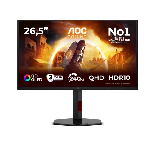 Монитор AOC Q27G4ZDR 27" QHD QD OLED 240Hz (Q27G4ZDR) — купить в Казахстане | neom.kz