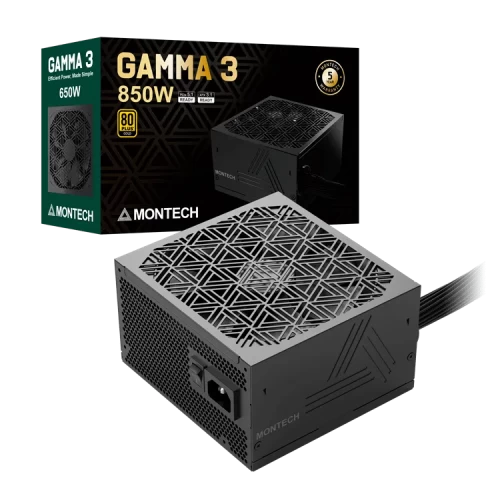 Блок питания Montech GAMMA 3 850W 80 PLUS Gold — купить в Казахстане | neom.kz