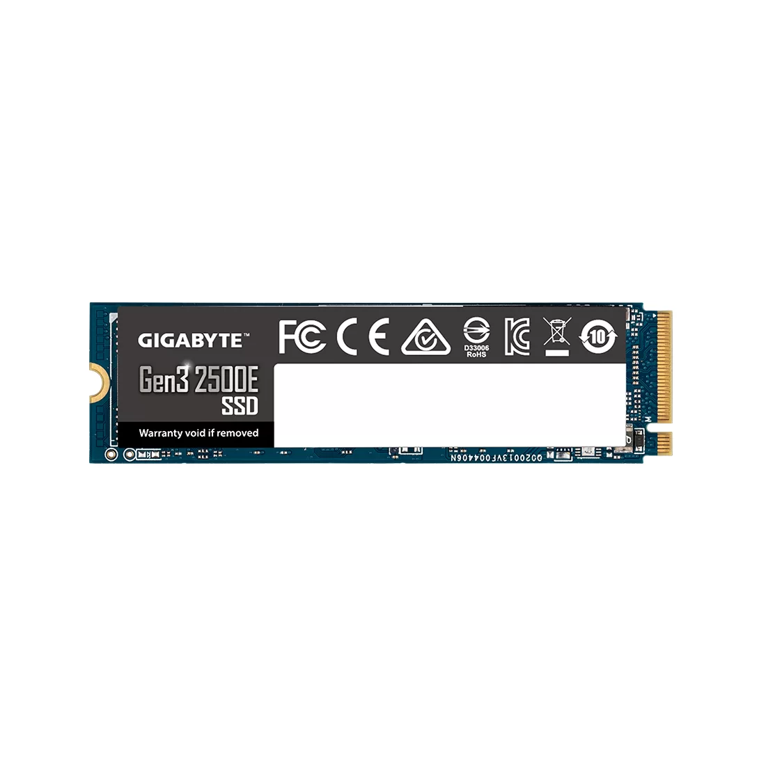 SSD накопитель 2 TB Gigabyte 2500E, M.2, PCIe 3.0