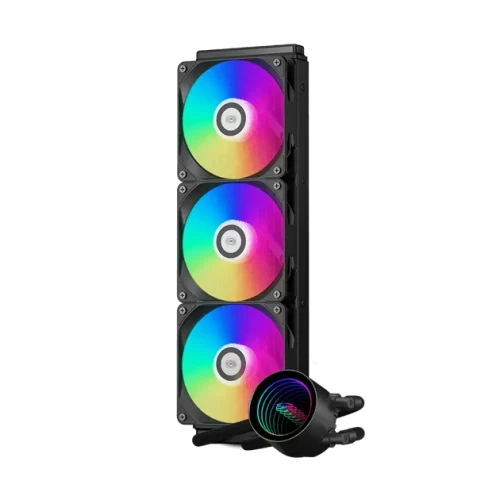 Система водяного охлаждения PCCooler DA360 V2 ARGB Black 360 мм — купить в Казахстане | neom.kz