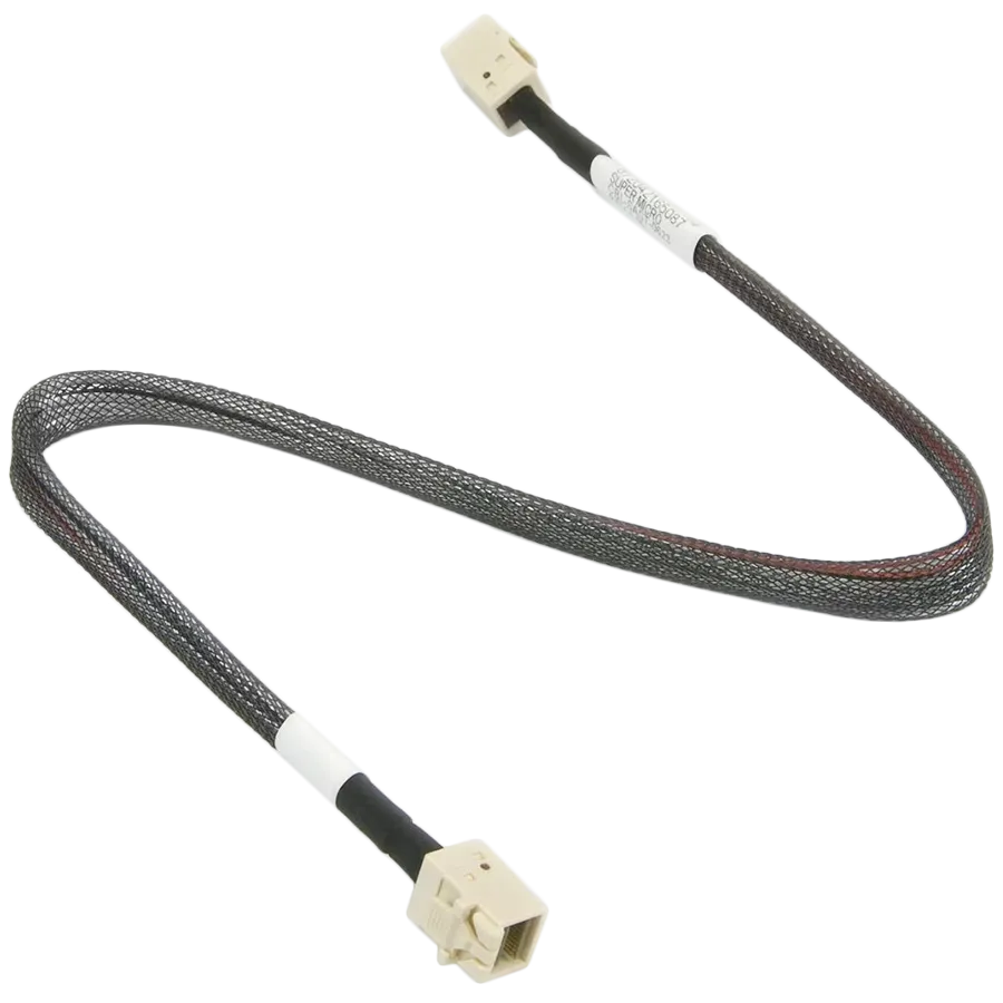 Кабель интерфейсный SFF-8654 (x8) 2xSFF-8654 Supermicro CBL-SAST-1276F-100 – купить недорого с доставкой по Алматы и Казахстану