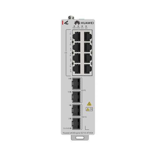 Коммутатор Huawei S210I-8T4SX, 8 портов 1 Гбит/с, 2×SFP, 2×SFP+, управляемый L2+ — купить в Казахстане | neom.kz