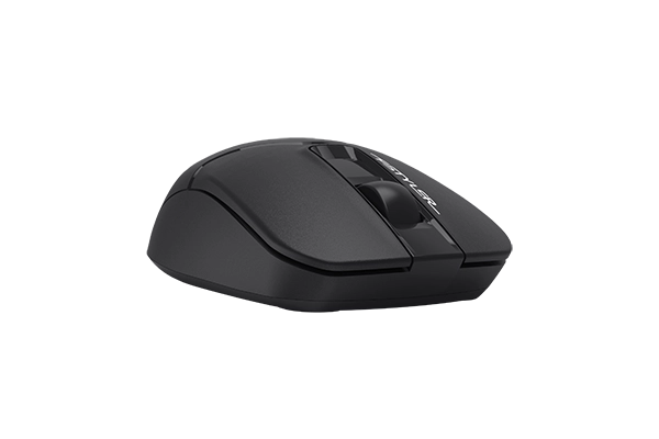 Мышь беспроводная A4Tech Fstyler FB12S, 3 кнопки, 1200 dpi, чёрная