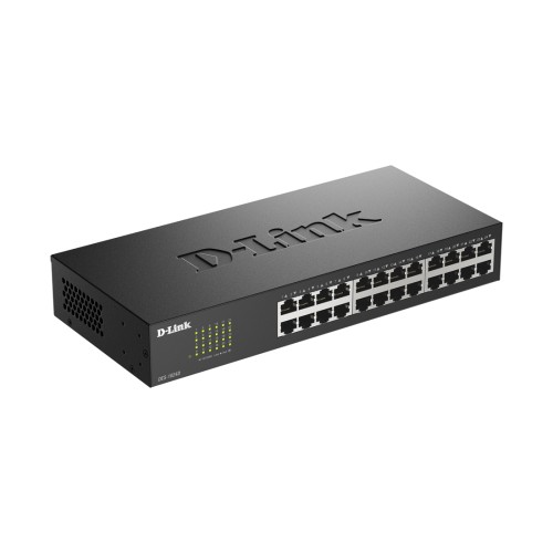 Коммутатор D-Link DES-1024D/H2A, 24 порта 100 Мбит/с, неуправляемый — купить в Казахстане | neom.kz