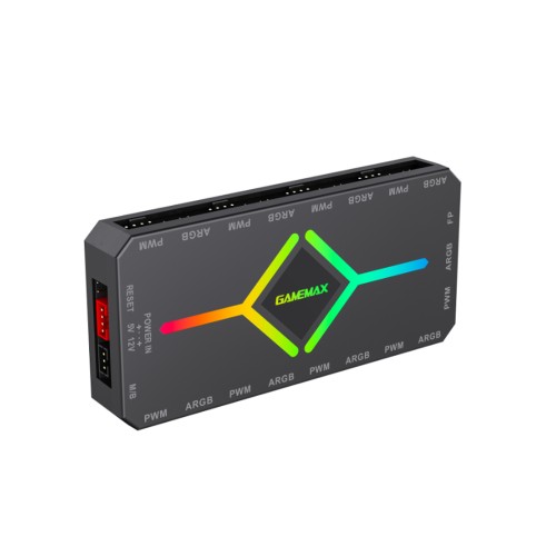 Контроллер подсветки Gamemax V4.0 ARGB+PWM HUB BK (12В) — купить в Казахстане | neom.kz