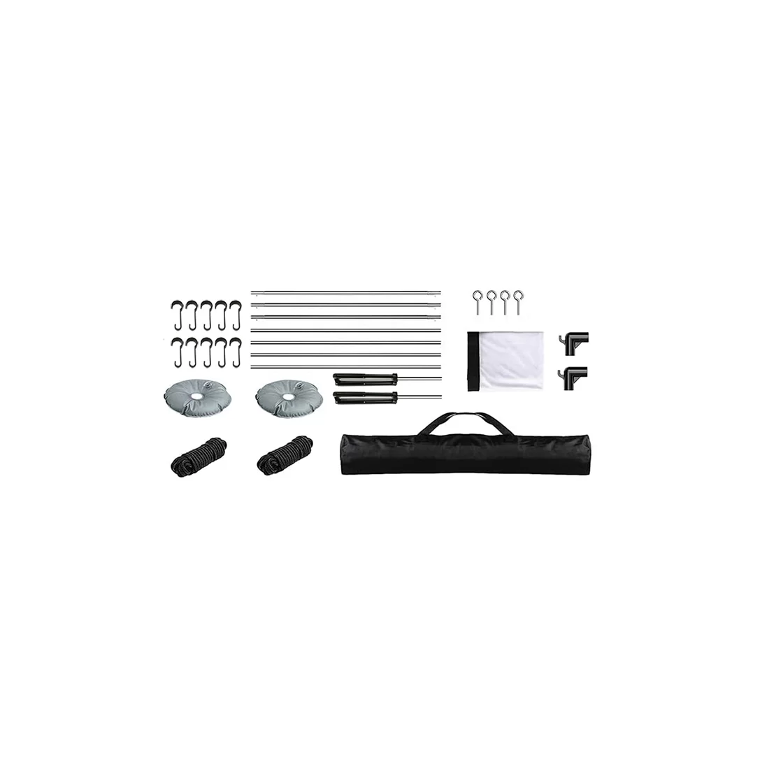 Портативный экран Deluxe DLS-OT221-125 (87"49"), Ø - 100", Раб. поверхность 221x125 см., 16:9 – купить недорого с доставкой по Алматы и Казахстану фото 2