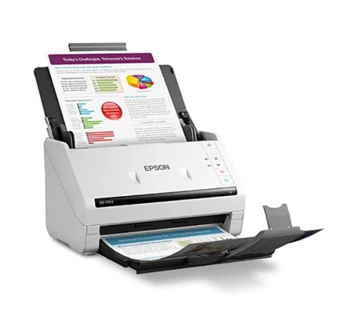 Сканер потоковый Epson WorkForce DS-770II B11B262401, А4, до 45 Стр./мин, 7000 стр/мес, ReadyScan LED, USB 3.2 сканер