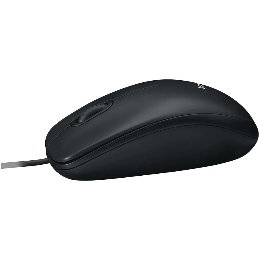 Мышь проводная Logitech B100, 3 кнопки, 800 dpi, чёрная – купить недорого с доставкой по Алматы и Казахстану фото 5