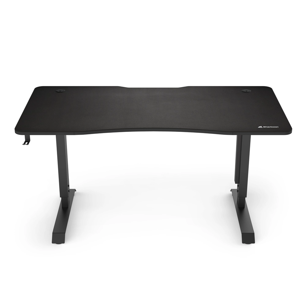 Игровой компьютерный стол Sharkoon Skiller SGD10 Black v2, 160×80 см, чёрный