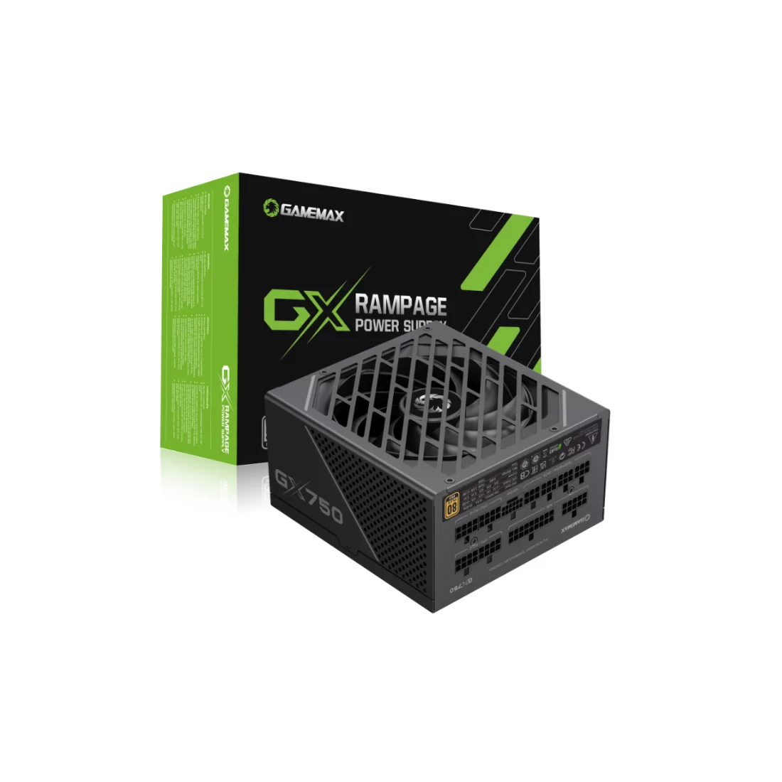 Блок питания GameMax GX-750 PRO 750W (214607500022) – купить недорого с доставкой по Алматы и Казахстану