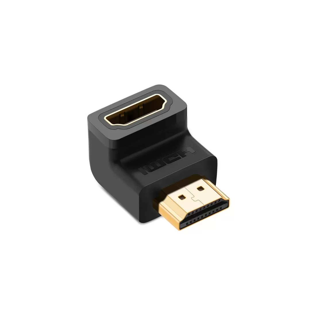 Угловой переходник Ugreen HD112 HDMI Male To Female Вниз – купить недорого с доставкой по Алматы и Казахстану