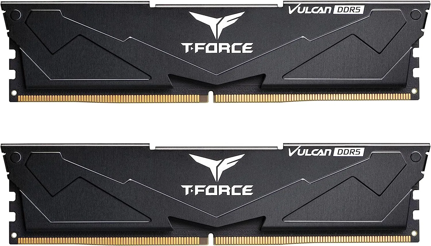 Оперативная память 32GB Kit (2x16GB) 6000MHz DDR5 Team Group VULCAN CL30 Black FLBD532G6000HC30DC01 — оперативная память RAM