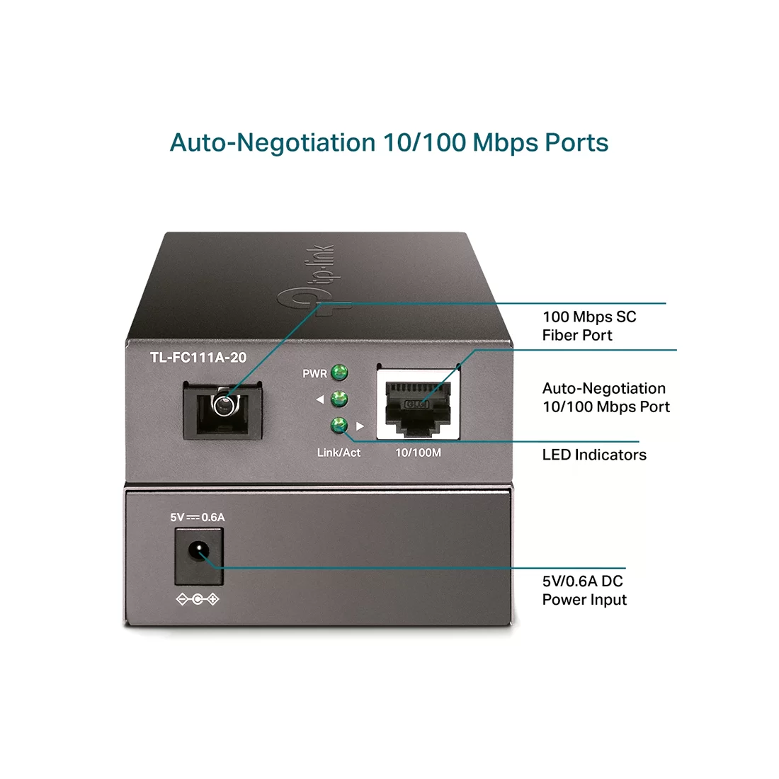 Медиаконвертер TP-Link FC111A-20 – купить недорого с доставкой по Алматы и Казахстану