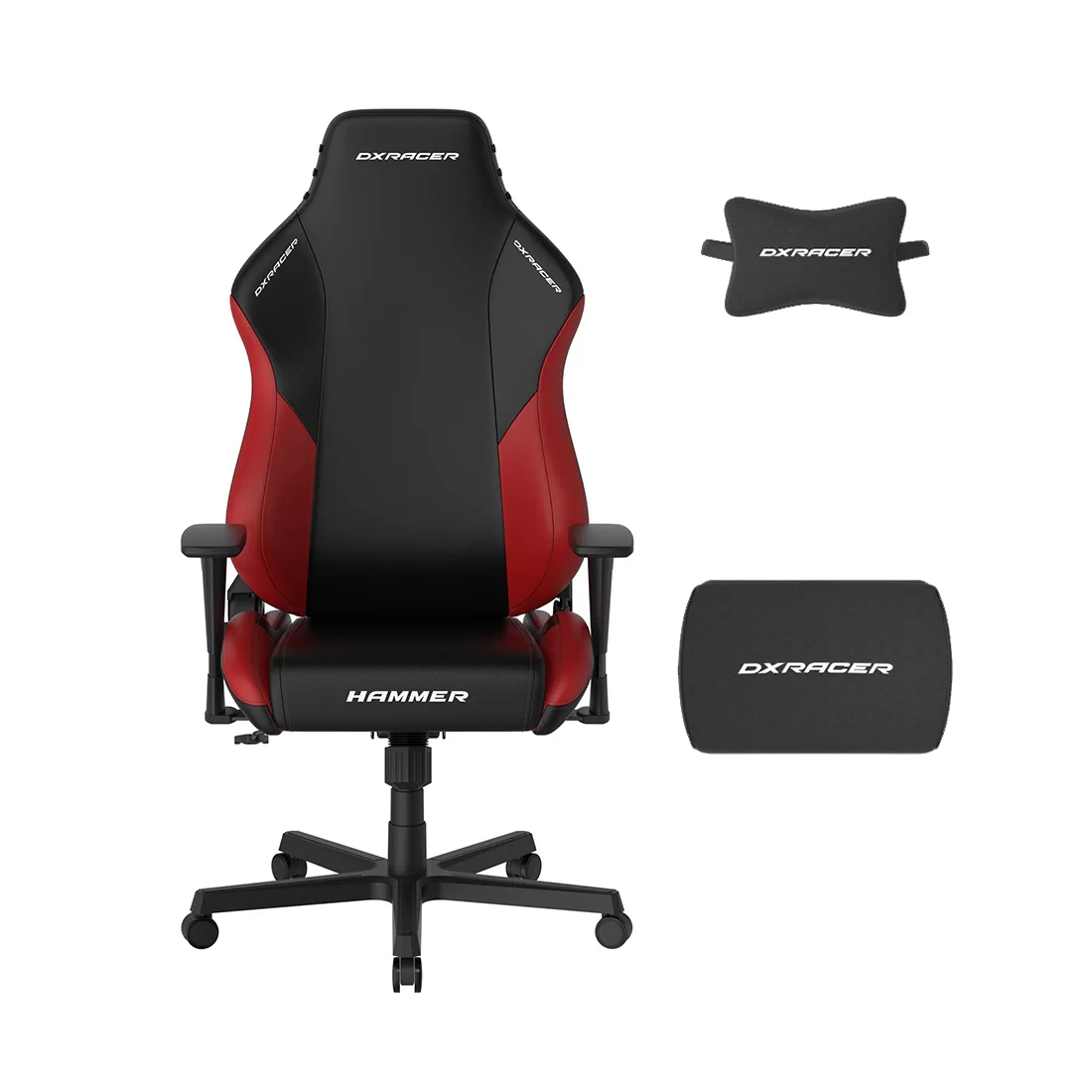 Игровое компьютерное кресло DXRacer Hammer, экокожа, до 115 кг (GC/LHE23LTA/NR) – купить недорого с доставкой по Алматы и Казахстану фото 2