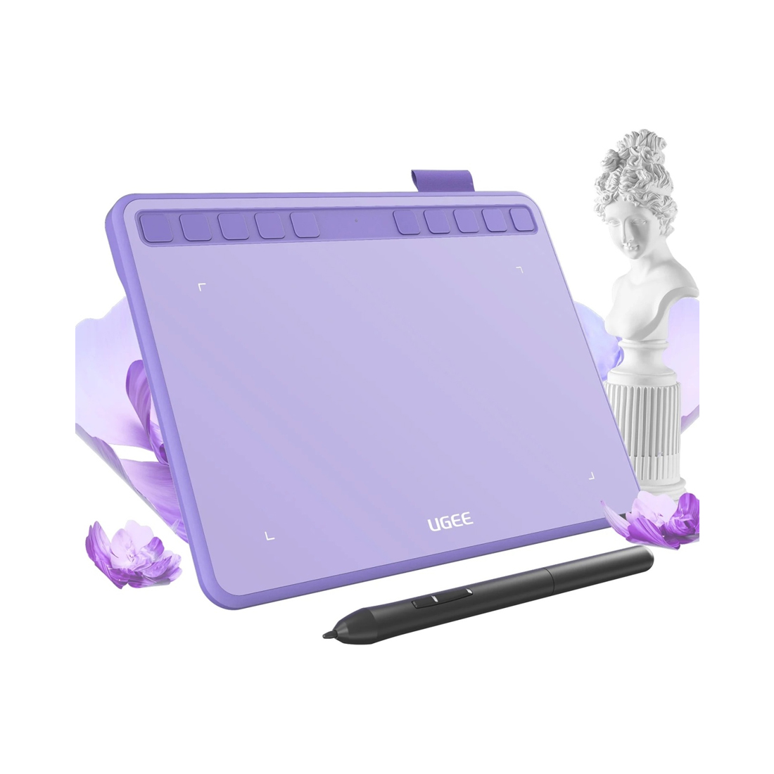 Графический планшет Ugee S640 Purple – купить недорого с доставкой по Алматы и Казахстану