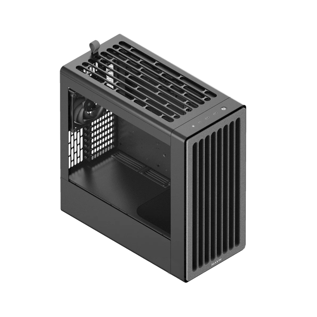 Компьютерный корпус HAVN BF 360 Flow Black без Б/П фото 3