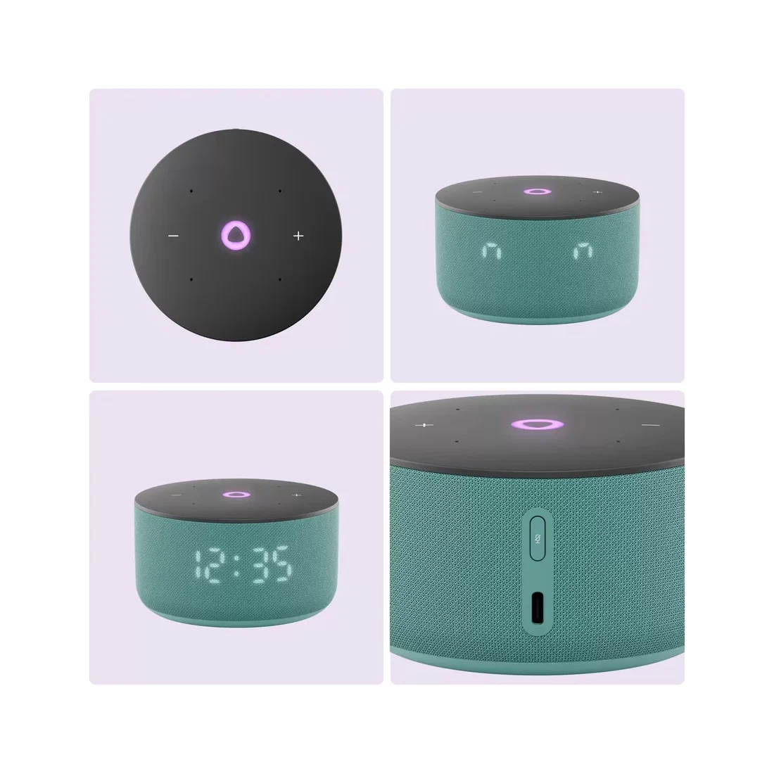 Колонка Яндекс.Станция Мини 3, Turquoise – купить недорого с доставкой по Алматы и Казахстану