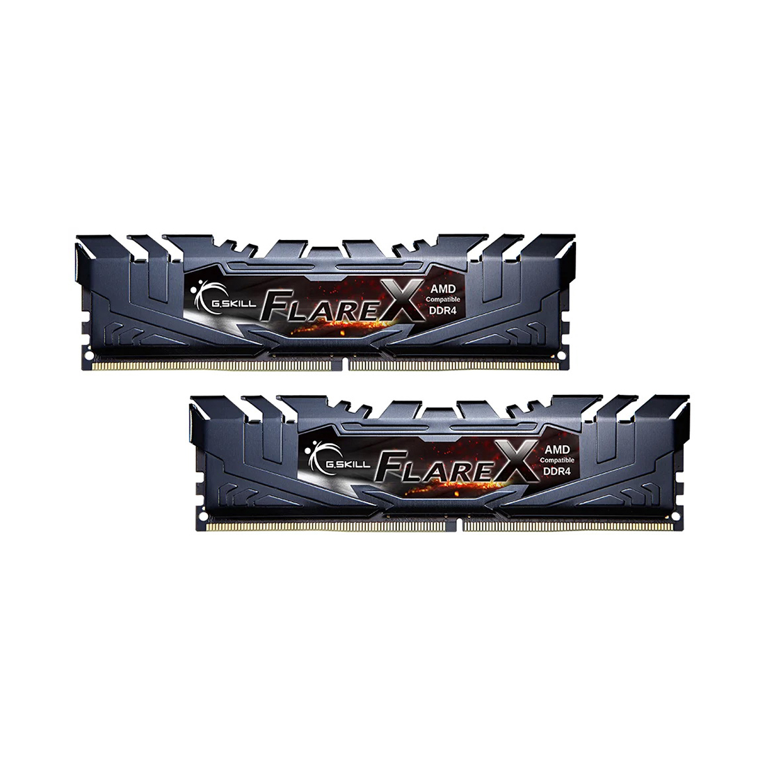 Комплект модулей памяти G.SKILL FlareX F4-3200C16D-32GFX DDR4 32GB (Kit 2x16GB) 3200MHz — оперативная память RAM