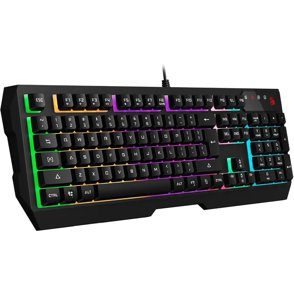Клавиатура игровая мембранная проводная A4Tech Bloody B135N
