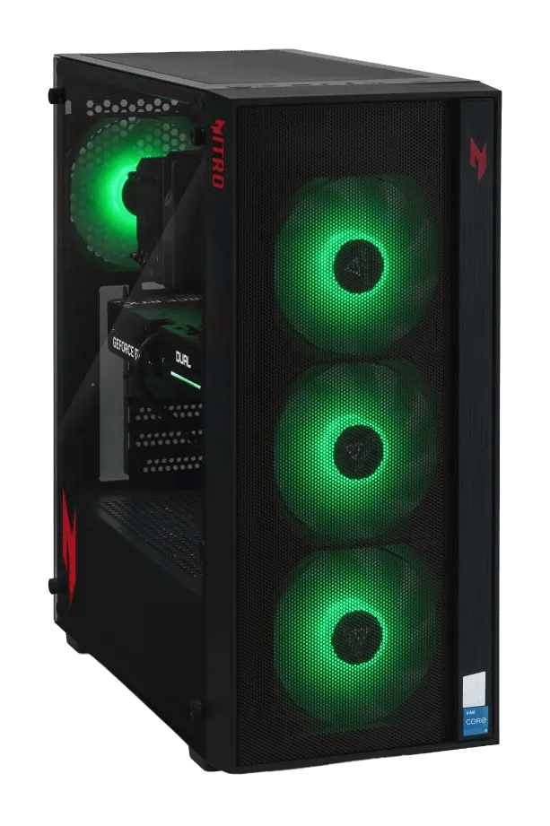 Игровой компьютер Acer Nitro N55 Core i7 32GB SSD 1TB RTX 5070 Windows 11 Home (UD.E61EE.005) — купить в Казахстане | neom.kz