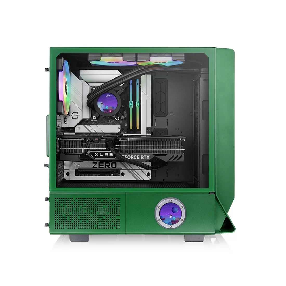 Компьютерный корпус Thermaltake Ceres 350 MX Racing Green без Б/П фото 3