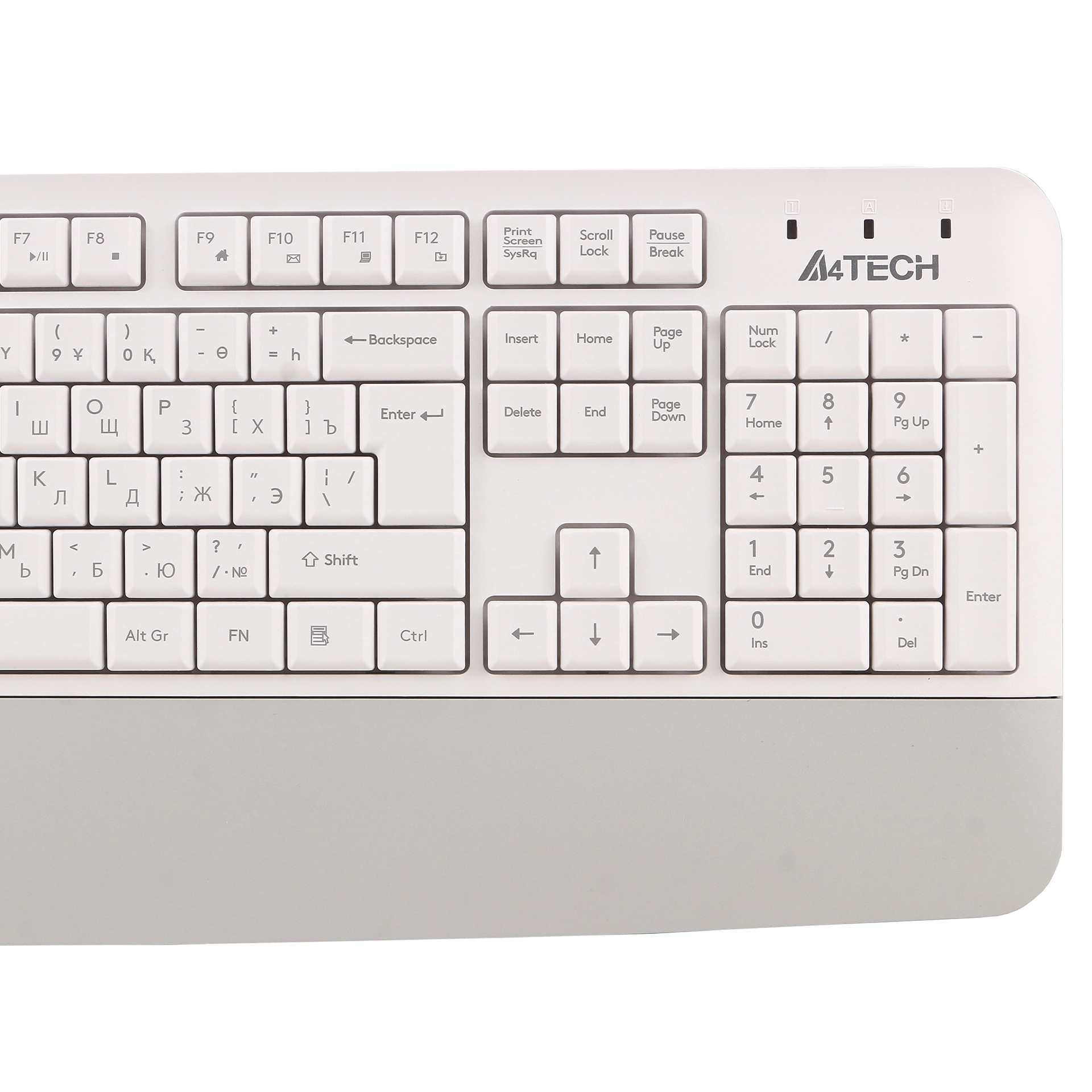 Комплект клавиатура + мышь беспроводной A4Tech Fstyler FG2500S Plus, белый – купить недорого с доставкой по Алматы и Казахстану фото 4