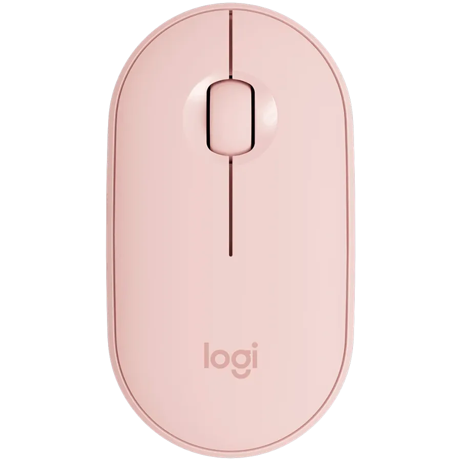 Мышь беспроводная Logitech Pebble 2 M350s Tonal, 5 кнопок, 4000 dpi, розовая – купить недорого с доставкой по Алматы и Казахстану