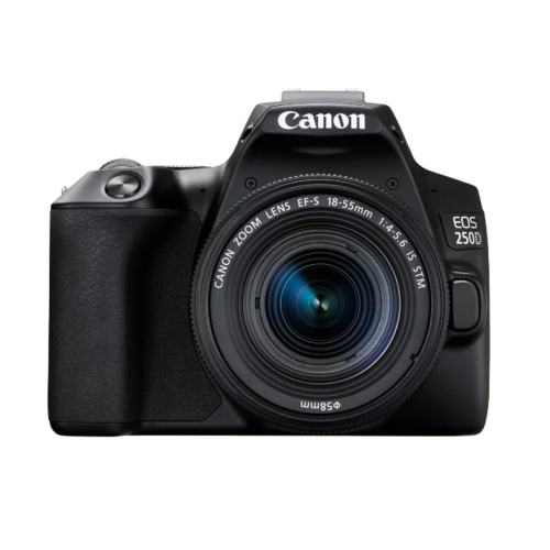 Цифровой зеркальный фотоаппарат CANON EOS 250D EF-S 18-55 mm IS STM Black – купить недорого с доставкой по Алматы и Казахстану