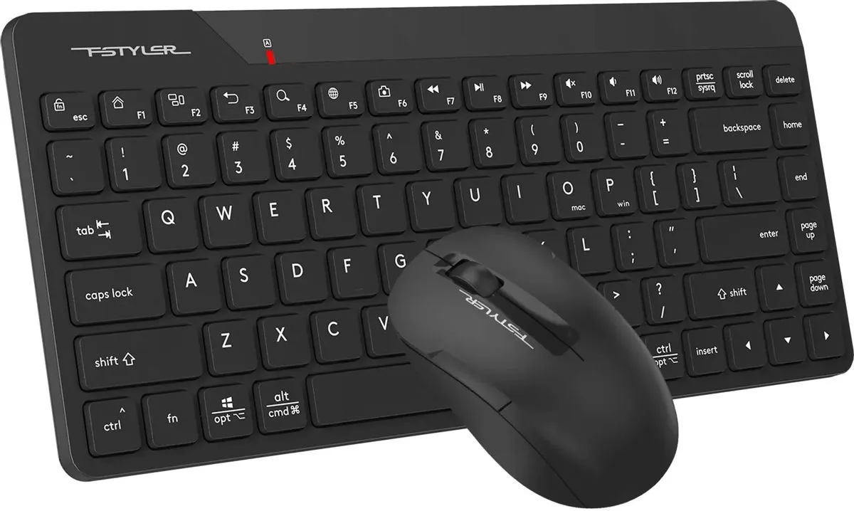 Комплект клавиатура + мышь беспроводной A4Tech Fstyler FG2200 Air 2, чёрный